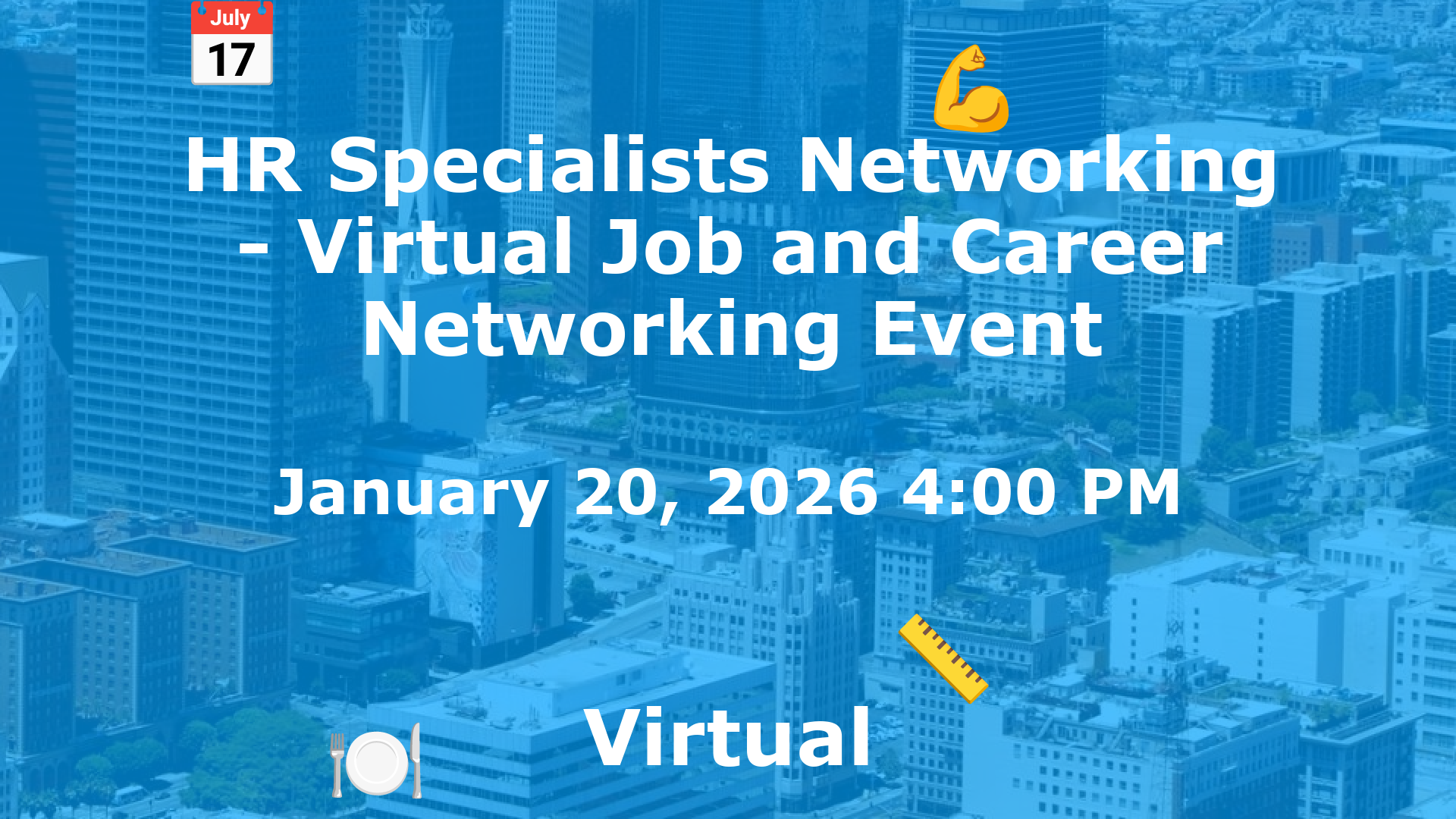 HR Specialists Networking - Virtual Job and Career Networking Event event image